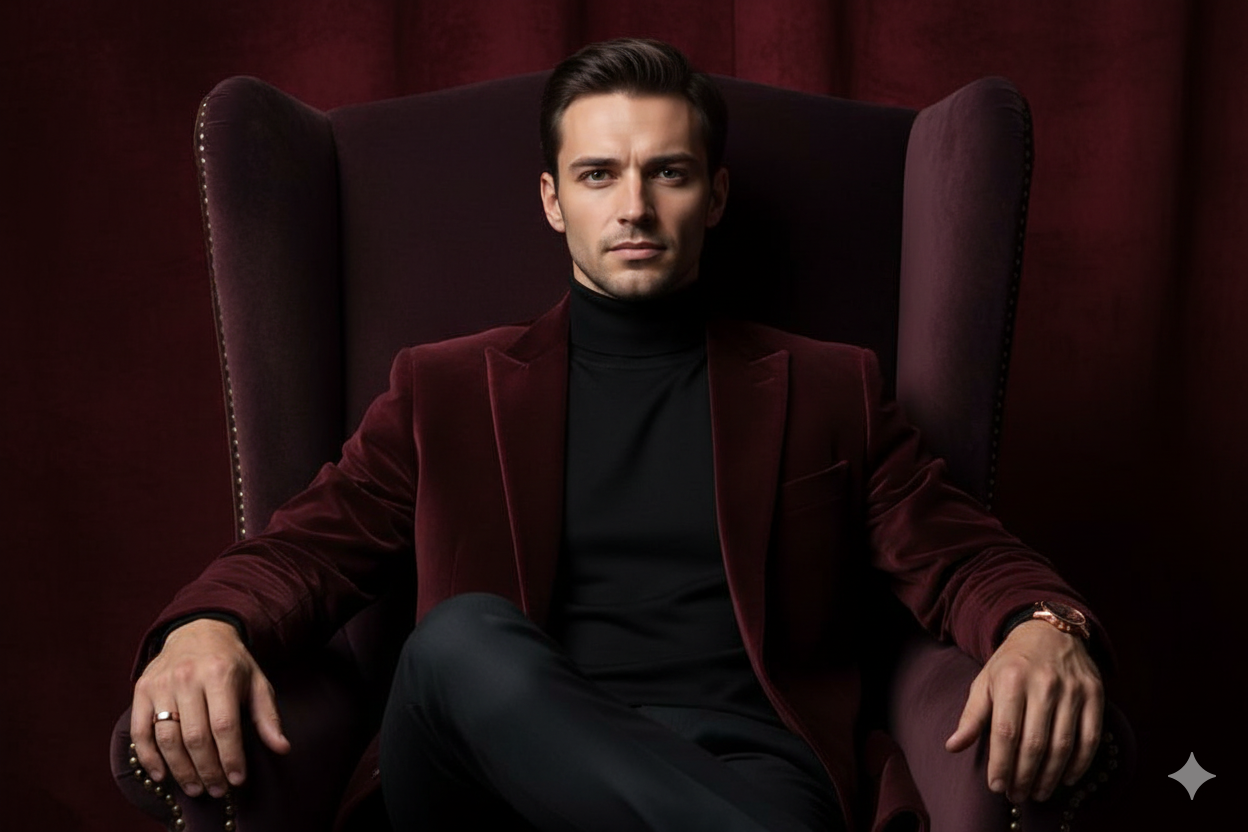Burgundy Executive Presence - LinkedIn